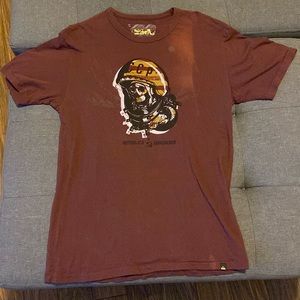 Vintage Y2K Quiksilver Soviet Union Graphic Republica Made in USA Men’s Medium